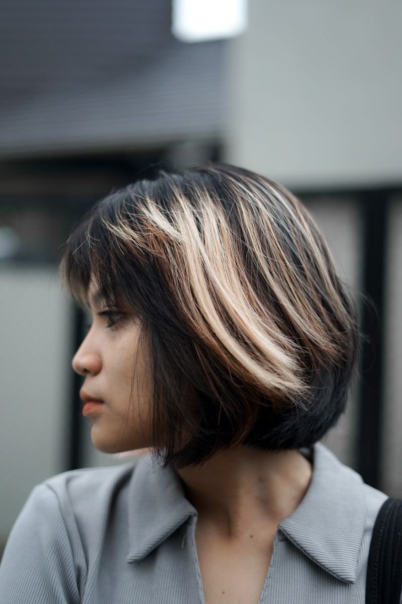 短髮挑染