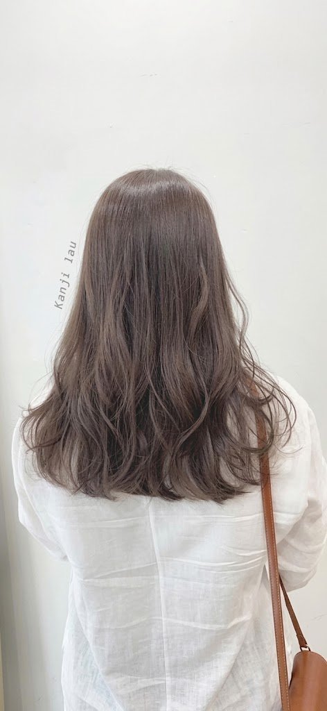霧棕長髮造型